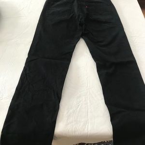 Mens Black Denim Levi Jeans 32x 30